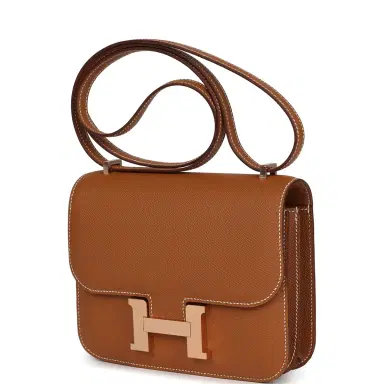 HERMÈS Hermes Constance 18 Gold Epsom Rose Gold Hardware | Thumbnail 3 HERMÈS Hermes Constance 18 Gold Epsom Rose Gold Hardware | Thumbnail 3