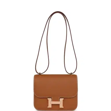 HERMÈS Hermes Constance 18 Gold Epsom Rose Gold Hardware | Thumbnail 7 HERMÈS Hermes Constance 18 Gold Epsom Rose Gold Hardware | Thumbnail 7