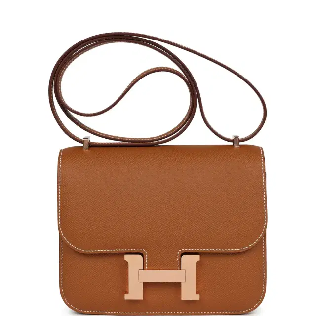 Hermes Constance 18 Gold Epsom Rose Gold Hardware Hermes Constance 18 Gold Epsom Rose Gold Hardware