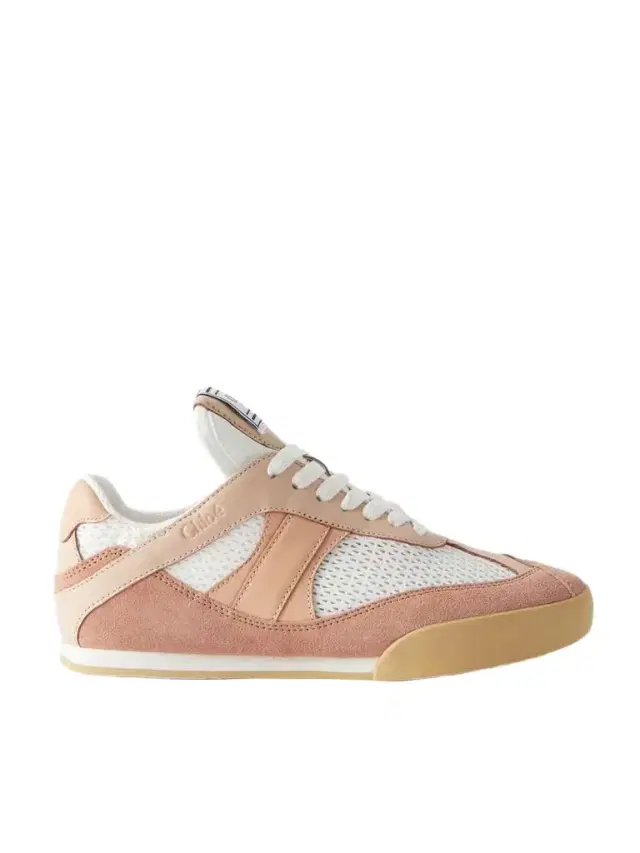 Kick Leather And Suede-trimmed Mesh Sneakers Kick Leather And Suede-trimmed Mesh Sneakers