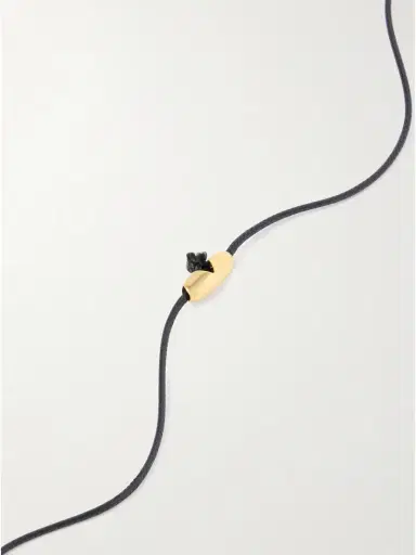 YSSO + Eden Rock St Barths Frangipanier Gold-plated And Cord Necklace | Thumbnail 3 YSSO + Eden Rock St Barths Frangipanier Gold-plated And Cord Necklace | Thumbnail 3
