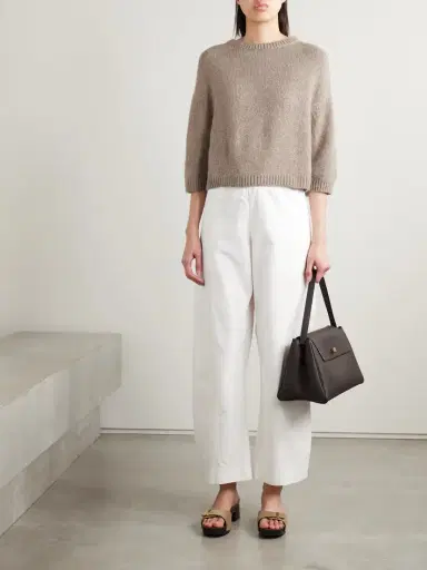 Khaite Sabina Cashmere Sweater | Thumbnail 2 Khaite Sabina Cashmere Sweater | Thumbnail 2