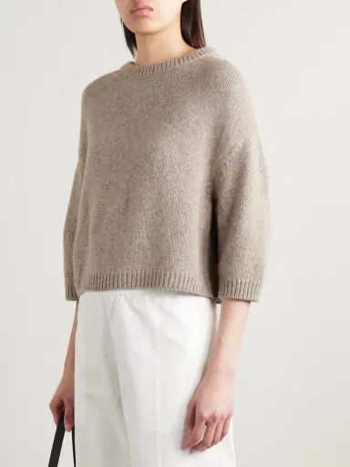 Khaite Sabina Cashmere Sweater | Thumbnail 3 Khaite Sabina Cashmere Sweater | Thumbnail 3