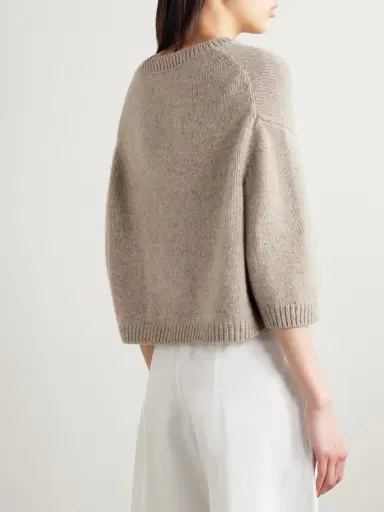 Khaite Sabina Cashmere Sweater | Thumbnail 4 Khaite Sabina Cashmere Sweater | Thumbnail 4
