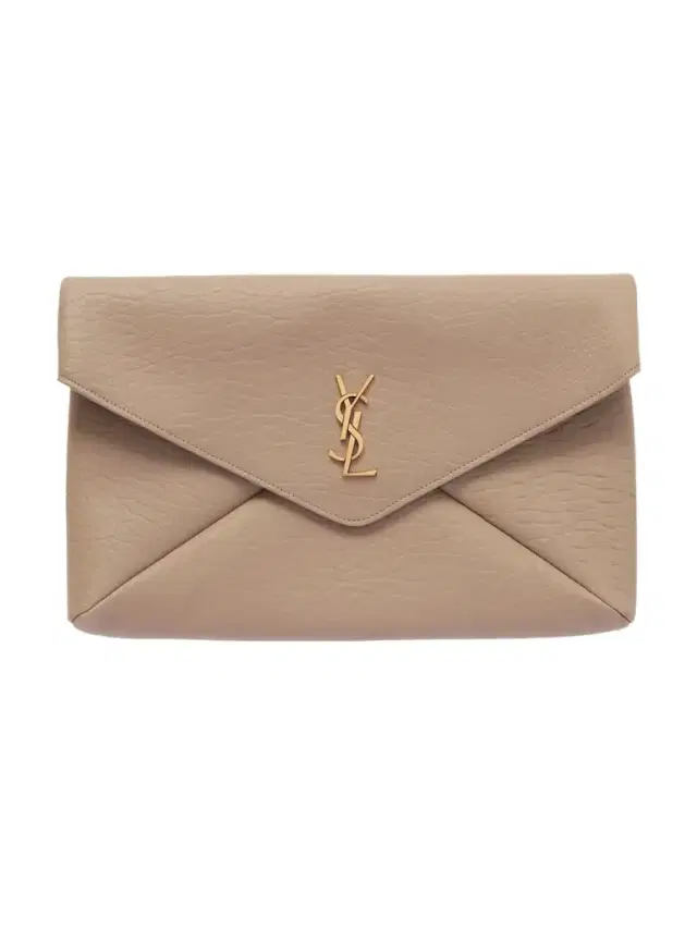 Cassandre Large Textured-leather Clutch Cassandre Large Textured-leather Clutch