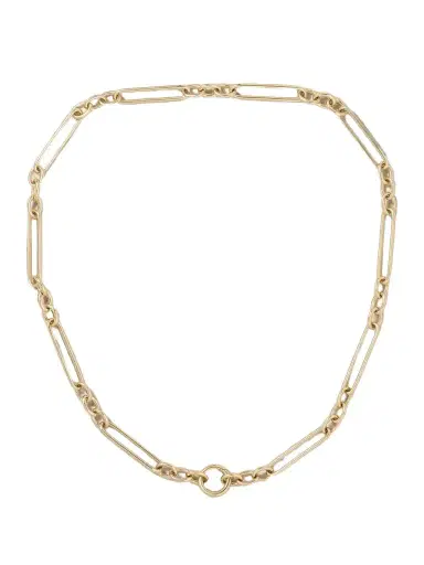 Lucy Delius Trombone Link 14-karat Gold Necklace | Thumbnail 1 Lucy Delius Trombone Link 14-karat Gold Necklace | Thumbnail 1