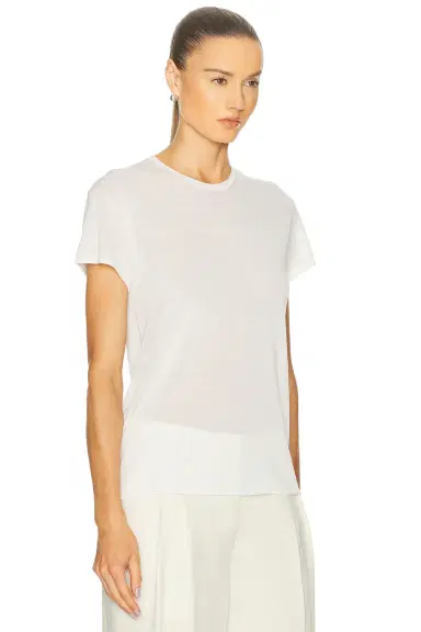 Toteme Silk Tee | Thumbnail 2 Toteme Silk Tee | Thumbnail 2