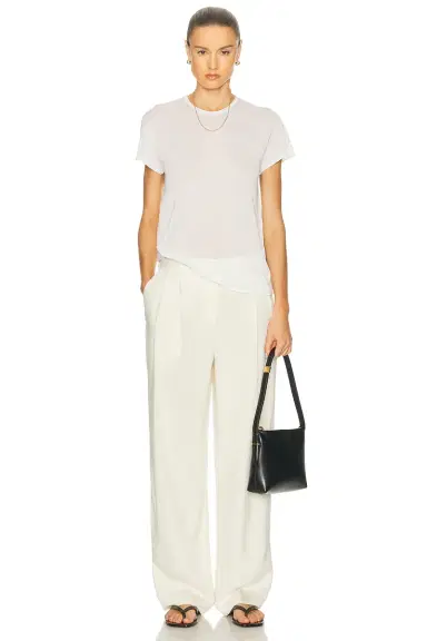 Toteme Silk Tee | Thumbnail 4 Toteme Silk Tee | Thumbnail 4