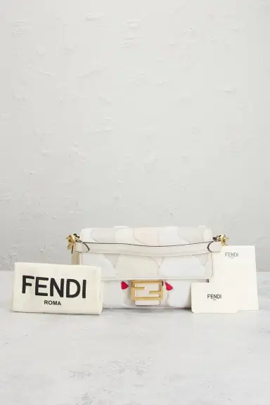 Fendi Mink Fur Nappa Faces Baguette Shoulder Bag | Thumbnail 11 Fendi Mink Fur Nappa Faces Baguette Shoulder Bag | Thumbnail 11