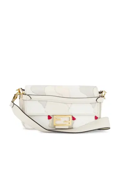 Fendi Mink Fur Nappa Faces Baguette Shoulder Bag | Thumbnail 3 Fendi Mink Fur Nappa Faces Baguette Shoulder Bag | Thumbnail 3