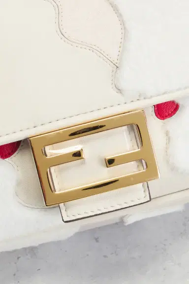 Fendi Mink Fur Nappa Faces Baguette Shoulder Bag | Thumbnail 8 Fendi Mink Fur Nappa Faces Baguette Shoulder Bag | Thumbnail 8