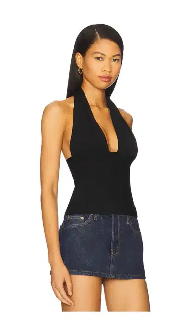WeWoreWhat Knit Halter Top | Thumbnail 2 WeWoreWhat Knit Halter Top | Thumbnail 2