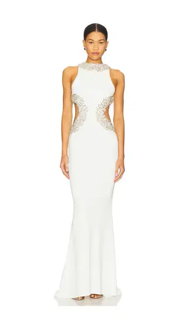Bronx and Banco Camila Rhinestone Gown | Thumbnail 1 Bronx and Banco Camila Rhinestone Gown | Thumbnail 1