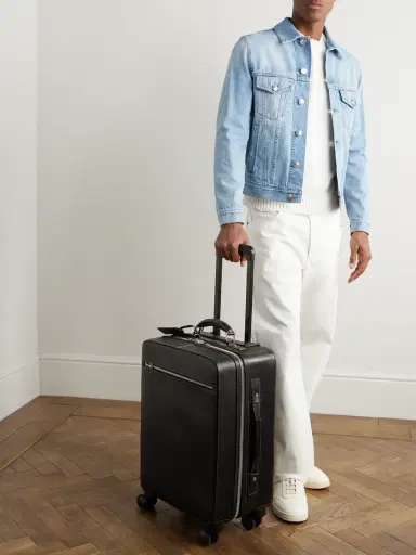 Brunello Cucinelli Full-Grain Leather Suitcase - Men | Thumbnail 2 Brunello Cucinelli Full-Grain Leather Suitcase - Men | Thumbnail 2
