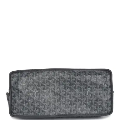 goyard Goyard Goyardine Grey Anjou PM Embroidered Elephant Tote Palladium Hardware | Thumbnail 7 goyard Goyard Goyardine Grey Anjou PM Embroidered Elephant Tote Palladium Hardware | Thumbnail 7