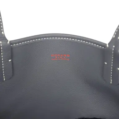 goyard Goyard Goyardine Grey Anjou PM Embroidered Elephant Tote Palladium Hardware | Thumbnail 10 goyard Goyard Goyardine Grey Anjou PM Embroidered Elephant Tote Palladium Hardware | Thumbnail 10