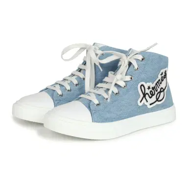 HERMÈS Hermes Illico Sneakers Bleu Clair Denim 35.5 EU | Thumbnail 1 HERMÈS Hermes Illico Sneakers Bleu Clair Denim 35.5 EU | Thumbnail 1