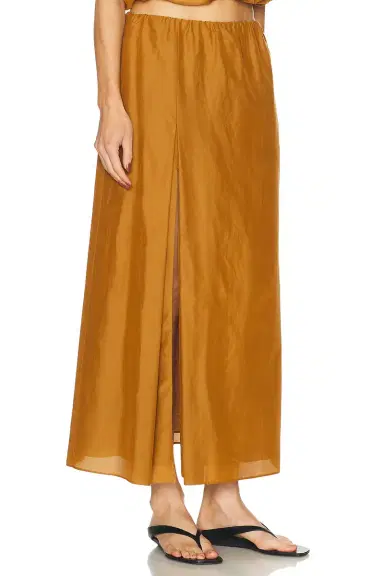 Loulou de Saison Carmen Long Gathered Skirt | Thumbnail 2 Loulou de Saison Carmen Long Gathered Skirt | Thumbnail 2