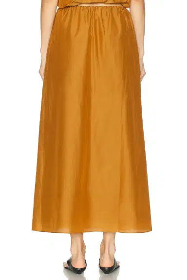 Loulou de Saison Carmen Long Gathered Skirt | Thumbnail 4 Loulou de Saison Carmen Long Gathered Skirt | Thumbnail 4