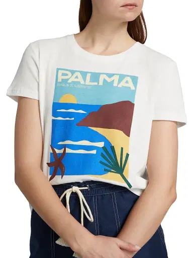 RAILS Women's The Classic Palma Cotton T-Shirt | Thumbnail 6 RAILS Women's The Classic Palma Cotton T-Shirt | Thumbnail 6