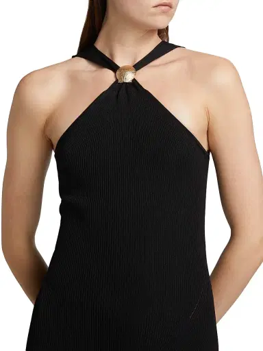 Rails Women's Constanze V-Neck Knit Midi-Dress - Black | Thumbnail 6 Rails Women's Constanze V-Neck Knit Midi-Dress - Black | Thumbnail 6