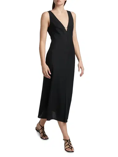 Rails Women's Avila A-Line Midi-Dress - Black | Thumbnail 4 Rails Women's Avila A-Line Midi-Dress - Black | Thumbnail 4