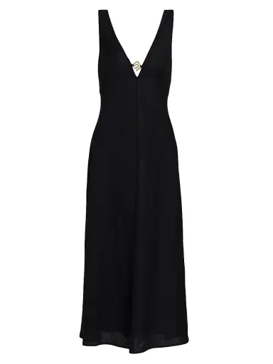 Rails Women's Avila A-Line Midi-Dress - Black | Thumbnail 1 Rails Women's Avila A-Line Midi-Dress - Black | Thumbnail 1
