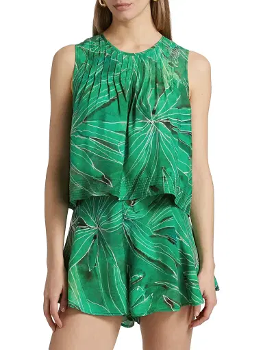 Marie Oliver Women's Letta Botanical Print Sleeveless Top - Amazon | Thumbnail 3 Marie Oliver Women's Letta Botanical Print Sleeveless Top - Amazon | Thumbnail 3