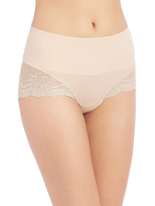 Undie-tectable Lace Hi-Hipster Panty - Soft Nude Undie-tectable Lace Hi-Hipster Panty - Soft Nude