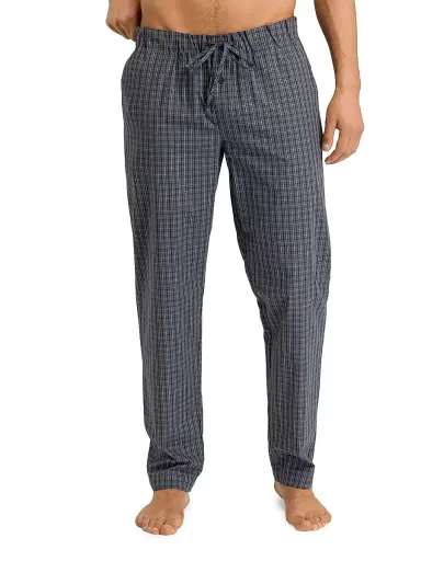 Hanro Men's Night & Day Cotton Lounge Pants - Casual Check - Size XXL | Thumbnail 4 Hanro Men's Night & Day Cotton Lounge Pants - Casual Check - Size XXL | Thumbnail 4