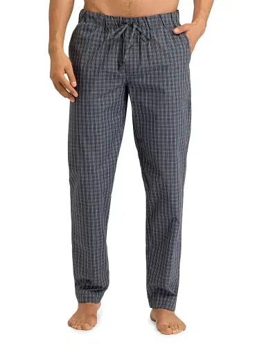 Hanro Men's Night & Day Cotton Lounge Pants - Casual Check - Size XXL | Thumbnail 6 Hanro Men's Night & Day Cotton Lounge Pants - Casual Check - Size XXL | Thumbnail 6
