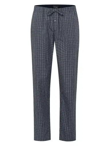 Hanro Men's Night & Day Cotton Lounge Pants - Casual Check - Size XXL | Thumbnail 1 Hanro Men's Night & Day Cotton Lounge Pants - Casual Check - Size XXL | Thumbnail 1