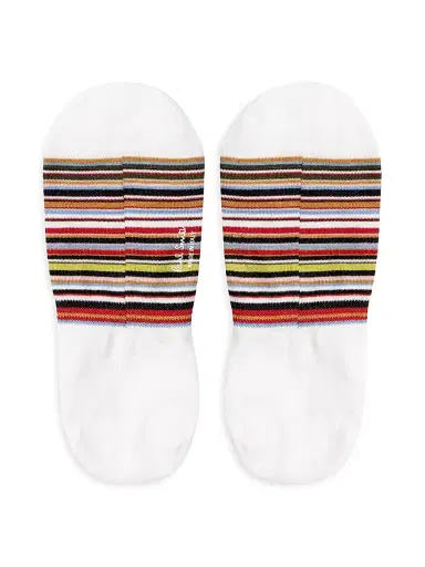 Paul Smith Men's No-Show Signature Striped Socks 3-Pack | Thumbnail 3 Paul Smith Men's No-Show Signature Striped Socks 3-Pack | Thumbnail 3