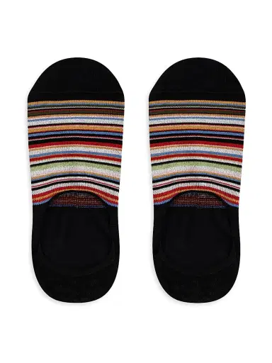 Paul Smith Men's No-Show Signature Striped Socks 3-Pack | Thumbnail 4 Paul Smith Men's No-Show Signature Striped Socks 3-Pack | Thumbnail 4