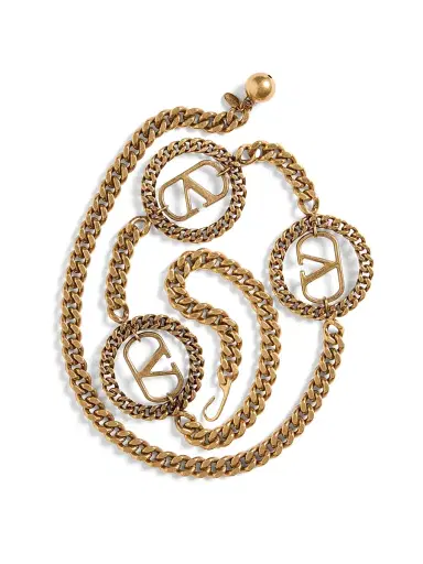 Valentino Garavani Women's Vlogo Signature Chain Belt | Thumbnail 3 Valentino Garavani Women's Vlogo Signature Chain Belt | Thumbnail 3