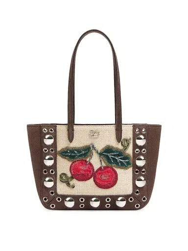 Valentino Women's Nellcote Mini Embroidered Tote Shopping Bag | Thumbnail 1 Valentino Women's Nellcote Mini Embroidered Tote Shopping Bag | Thumbnail 1