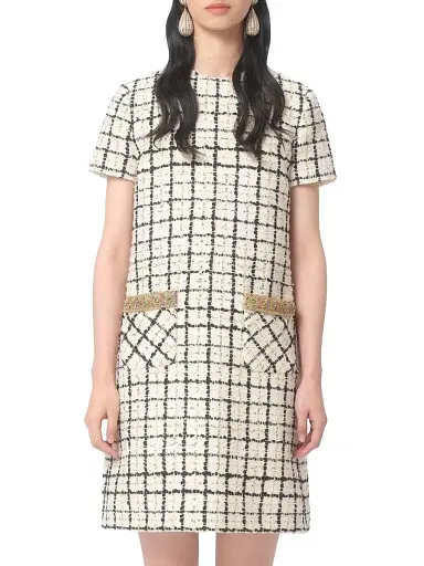 Valentino Garavani Women's Embroidered Short Dress | Thumbnail 2 Valentino Garavani Women's Embroidered Short Dress | Thumbnail 2