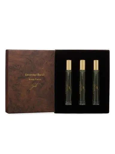 Stefano Ricci Men's Royal Eagle Gold Set 3 Refill 10ml - Gold | Thumbnail 2 Stefano Ricci Men's Royal Eagle Gold Set 3 Refill 10ml - Gold | Thumbnail 2
