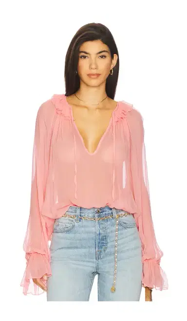 Lovers and Friends Evelyn Sheer Top | Thumbnail 1 Lovers and Friends Evelyn Sheer Top | Thumbnail 1