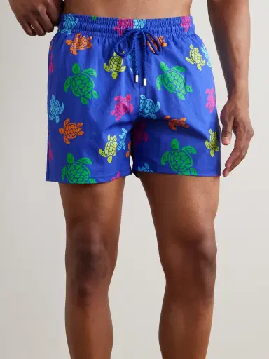 Vilebrequin Moonrise Straight-Leg Mid-Length Printed Swim Shorts - Men | Thumbnail 2 Vilebrequin Moonrise Straight-Leg Mid-Length Printed Swim Shorts - Men | Thumbnail 2