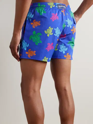 Vilebrequin Moonrise Straight-Leg Mid-Length Printed Swim Shorts - Men | Thumbnail 3 Vilebrequin Moonrise Straight-Leg Mid-Length Printed Swim Shorts - Men | Thumbnail 3
