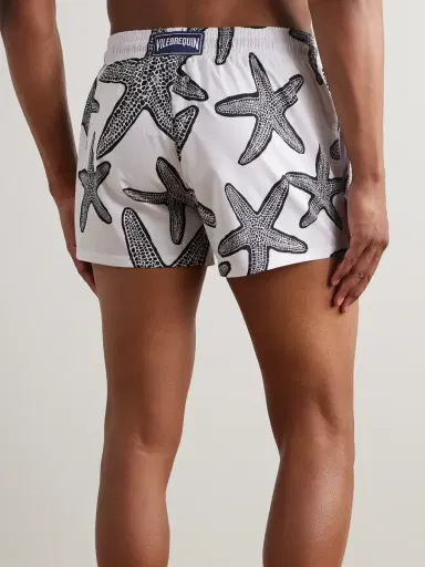 Vilebrequin Manta Straight-Leg Short-Length Printed Swim Shorts - Men | Thumbnail 3 Vilebrequin Manta Straight-Leg Short-Length Printed Swim Shorts - Men | Thumbnail 3