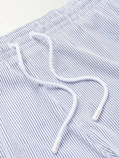 Loro Piana Daneu Straight-Leg Mid-Length Striped Swim Shorts - Men | Thumbnail 4 Loro Piana Daneu Straight-Leg Mid-Length Striped Swim Shorts - Men | Thumbnail 4