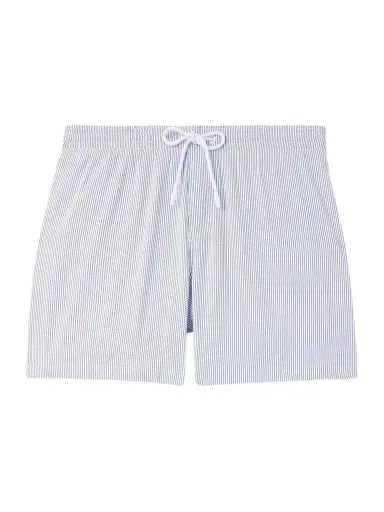 Loro Piana Daneu Straight-Leg Mid-Length Striped Swim Shorts - Men | Thumbnail 1 Loro Piana Daneu Straight-Leg Mid-Length Striped Swim Shorts - Men | Thumbnail 1