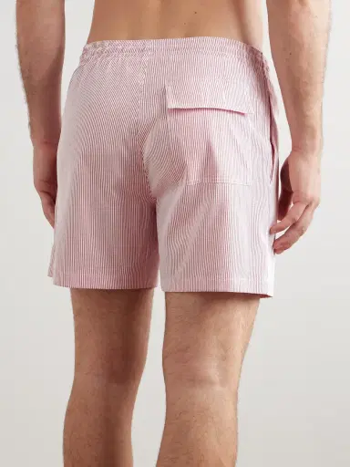Loro Piana Daneu Straight-Leg Mid-Length Striped Swim Shorts - Men | Thumbnail 3 Loro Piana Daneu Straight-Leg Mid-Length Striped Swim Shorts - Men | Thumbnail 3