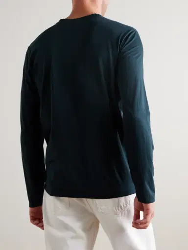 James Perse Lotus Slim-Fit Cotton-Jersey T-Shirt - Men | Thumbnail 3 James Perse Lotus Slim-Fit Cotton-Jersey T-Shirt - Men | Thumbnail 3