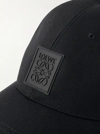 Loewe Logo-Appliquéd Cotton-Canvas Baseball Cap - Men | Thumbnail 4 Loewe Logo-Appliquéd Cotton-Canvas Baseball Cap - Men | Thumbnail 4