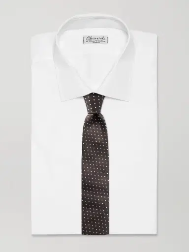 Tom Ford 8cm Polka-Dot Silk Tie - Men | Thumbnail 2 Tom Ford 8cm Polka-Dot Silk Tie - Men | Thumbnail 2