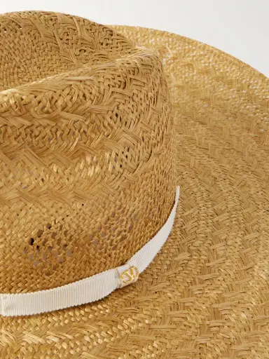 Valentino Garavani Grosgrain-trimmed Straw Hat | Thumbnail 3 Valentino Garavani Grosgrain-trimmed Straw Hat | Thumbnail 3