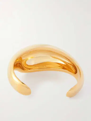 Saint Laurent Brancusi Gold-tone Cuff | Thumbnail 3 Saint Laurent Brancusi Gold-tone Cuff | Thumbnail 3